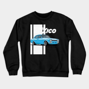 Mk1 Escort Mexico (Blue + White) Crewneck Sweatshirt